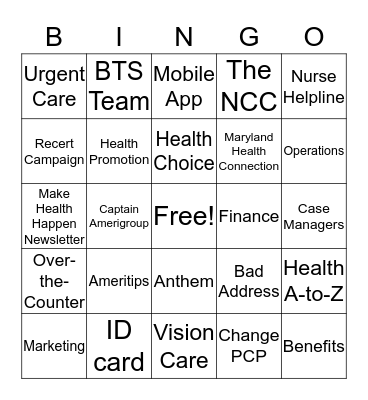 Member 300 Bingo Card