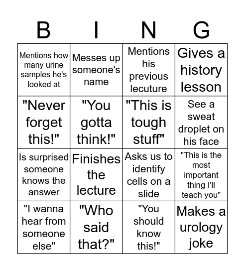Haskell Bingo Card
