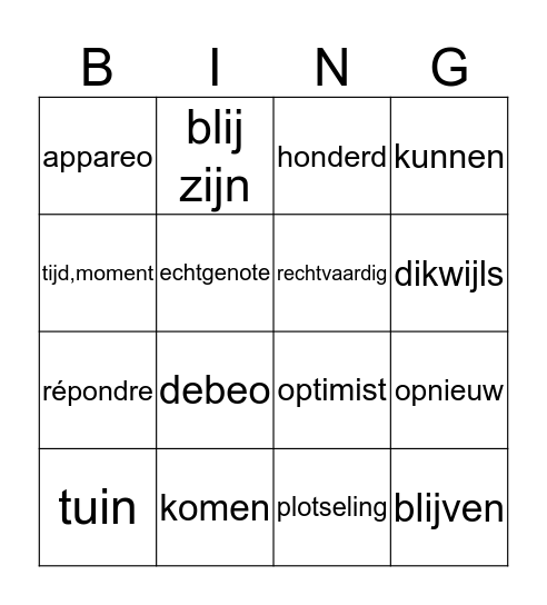 Bingo 1-160 Bingo Card