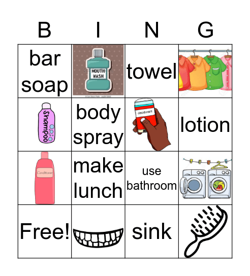 moring bingo  Bingo Card