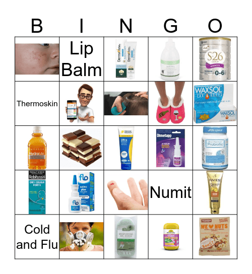 Bingo Bonanza Bingo Card