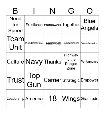Buzzword Bingo Day 3- John Foley Bingo Card