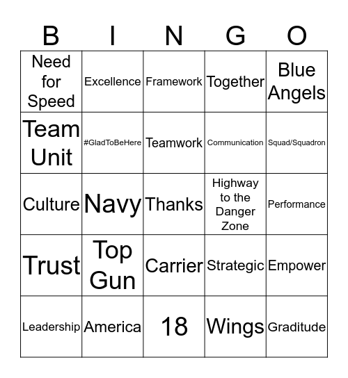 Buzzword Bingo Day 3- John Foley Bingo Card