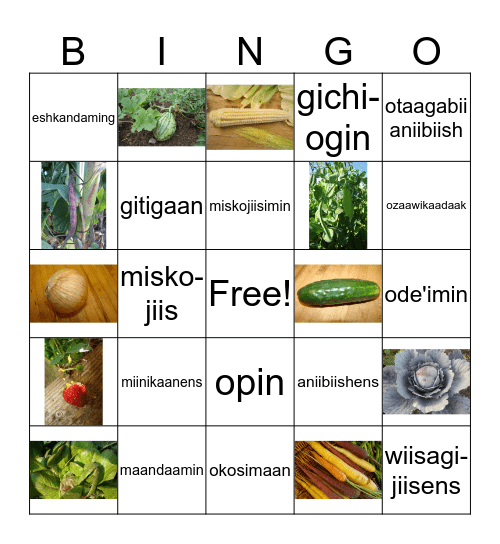 GITIGAAN BINGO Card