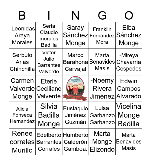 1°DE OCTUBRE - DÍA DEL ADULTO MAYOR Bingo Card