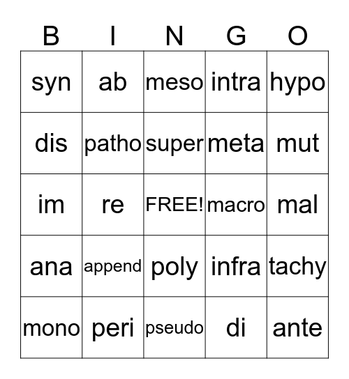 Certified Nurse Assistant Bingo Card