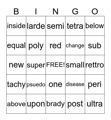 Certified Nurse Assistant Bingo Card