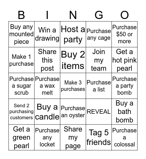 MAMA BEARS BINGO Card