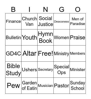 PMBC Bingo Card