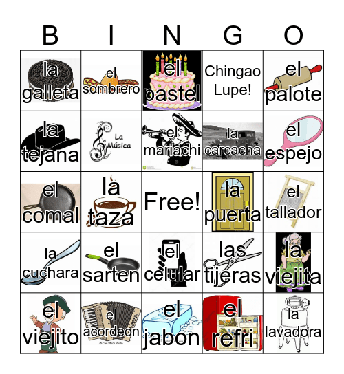 My Bingo Card