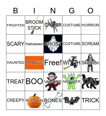 HALLOWEEN BINGO Card