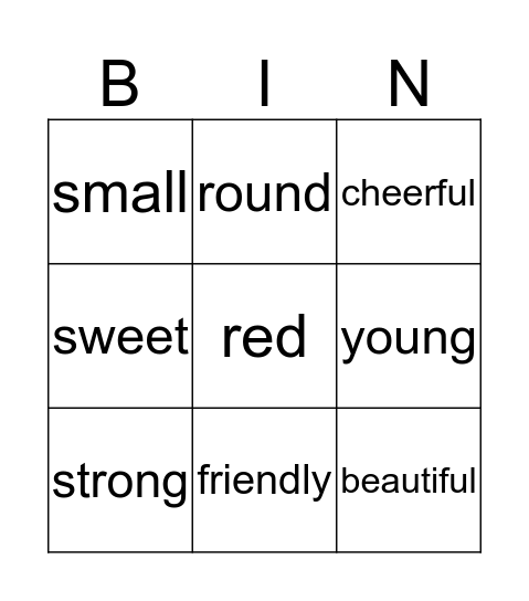 Greek/Australian Bingo Card