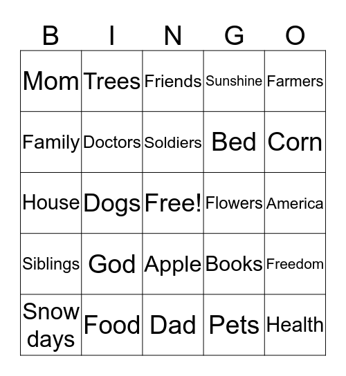 Ryan.E Bingo Card