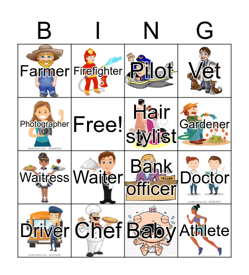 The WHO Bingo Card