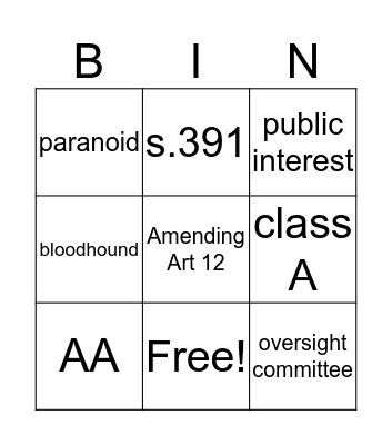 D5 Q3 Bingo Card