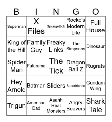Logos Bingo Card
