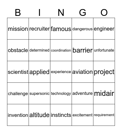 Teal 71 Bingo Card