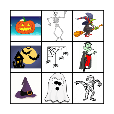 HALLOWEEN Bingo Card