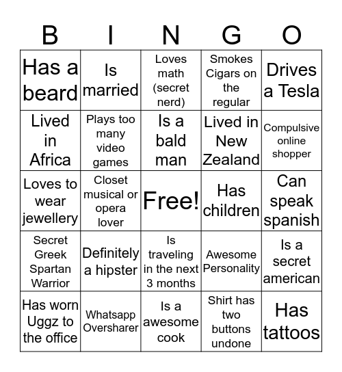 Guardteck Bingo Card