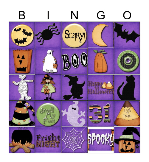 HALLOWEEN BINGO Card