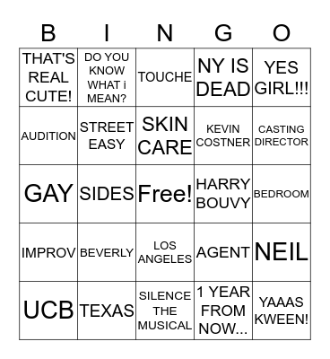 TOUCHE BINGO Card