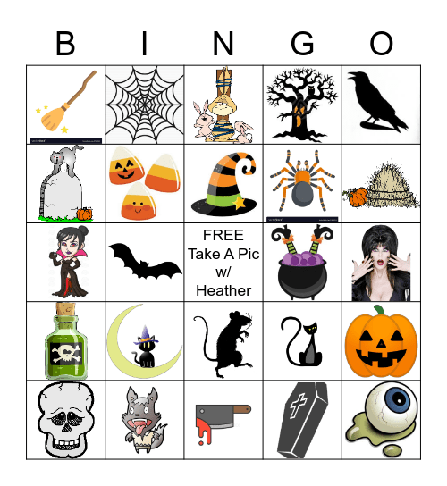 Halloween Bingo Card
