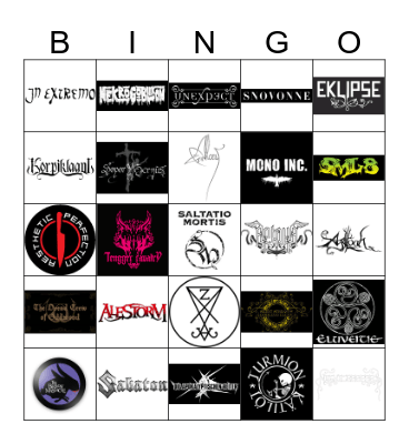 Last.fm Bingo Card