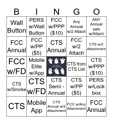 Halloween BINGO!!! Bingo Card