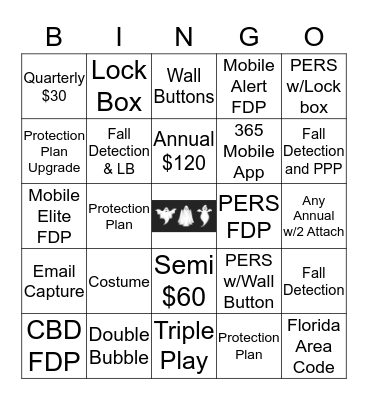 Halloween BINGO!!! Bingo Card