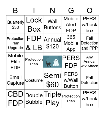Halloween BINGO!!! Bingo Card