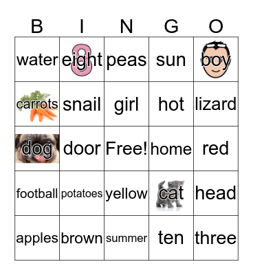 BINGO GANG Bingo Card