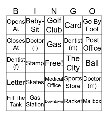 La Communidad Bingo Card