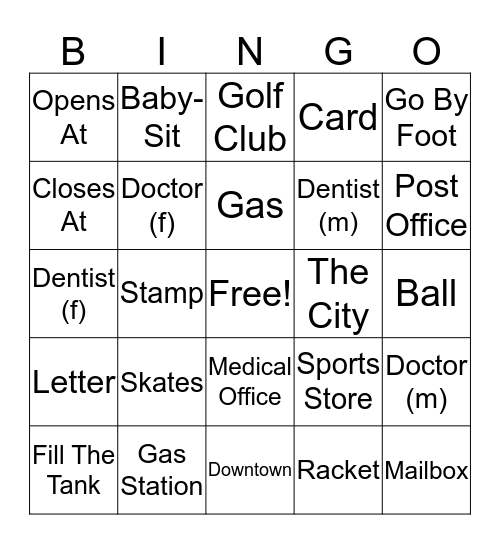 La Communidad Bingo Card