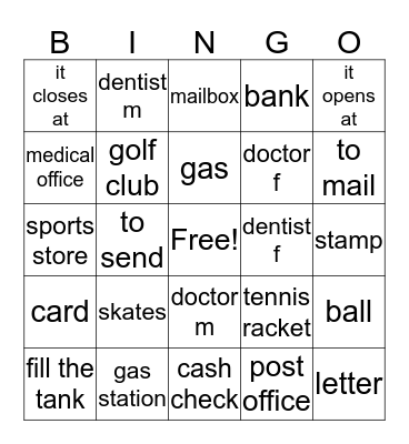 La Comunidad Bingo Card