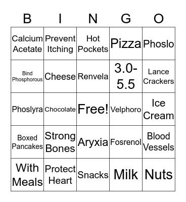 Why Binders? Bingo Card