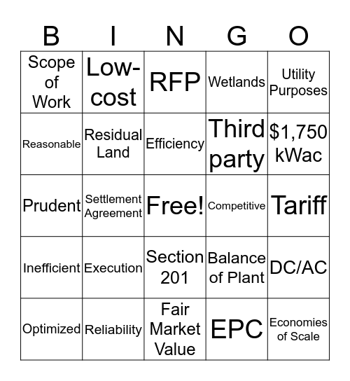 BRANNEN BS BINGO Card