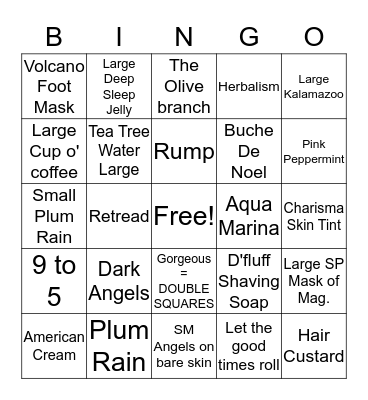 FALL BINGO Card