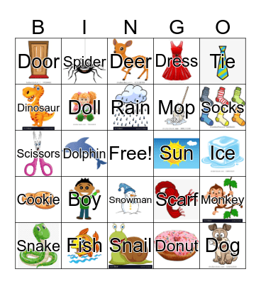 Alphabet Bingo Card
