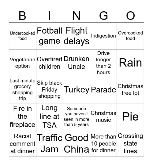 Commune Bingo 2018 Bingo Card