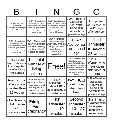 Ma Academy  Bingo Card