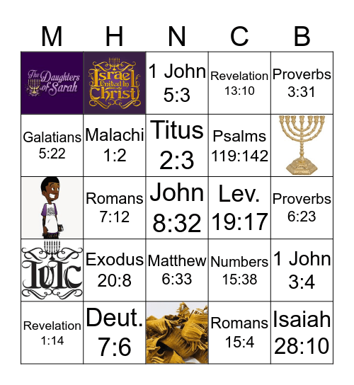 BINGO - The Quest IV Edition! Bingo Card