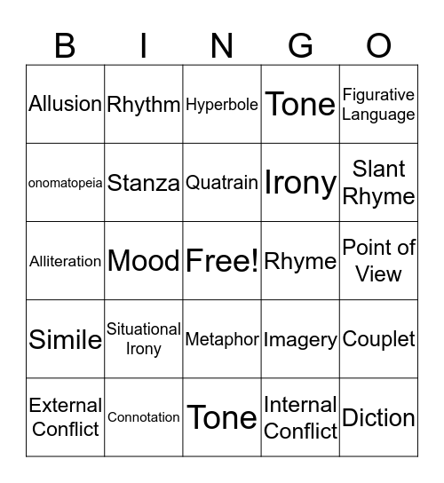 Corey Longo Bingo Card