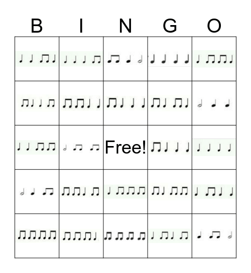 rhythm-bingo-card