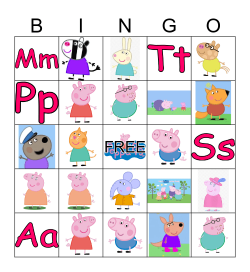 smapt  Bingo Card