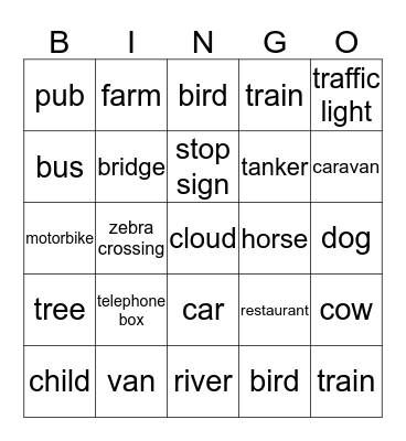 Broadwaters Bingo Card