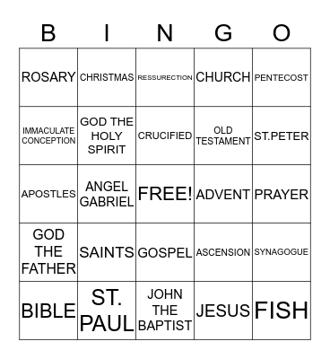 3rd grade Sept-Dec Bingo Card