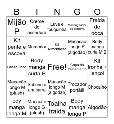 Chá da Victoria Bingo Card