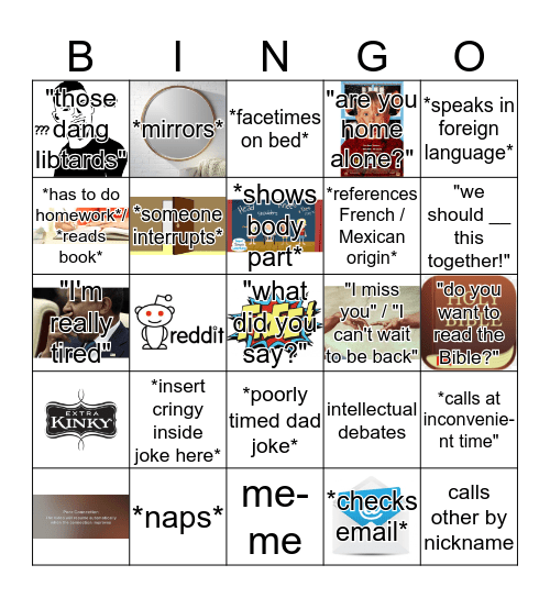 B-B-Bingo Card