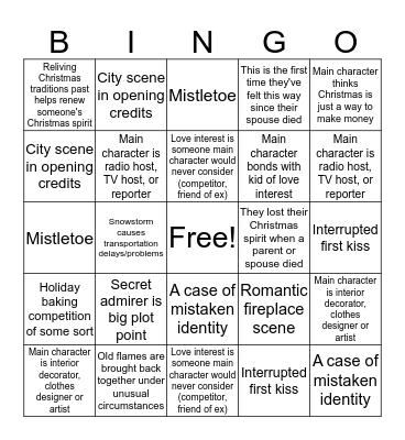 Movie Bingo for Henry's Heart Rescue Bingo Card