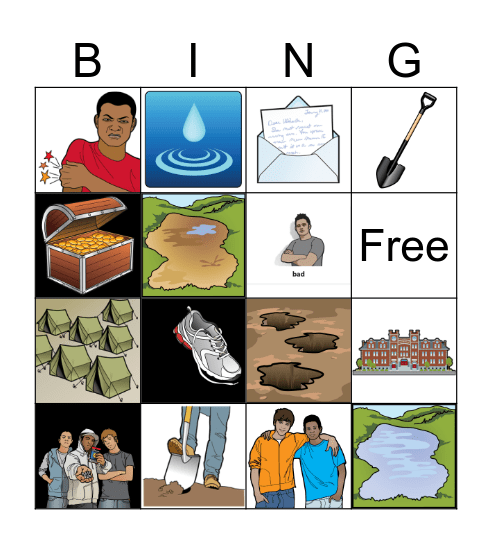 Holes Bingo Card